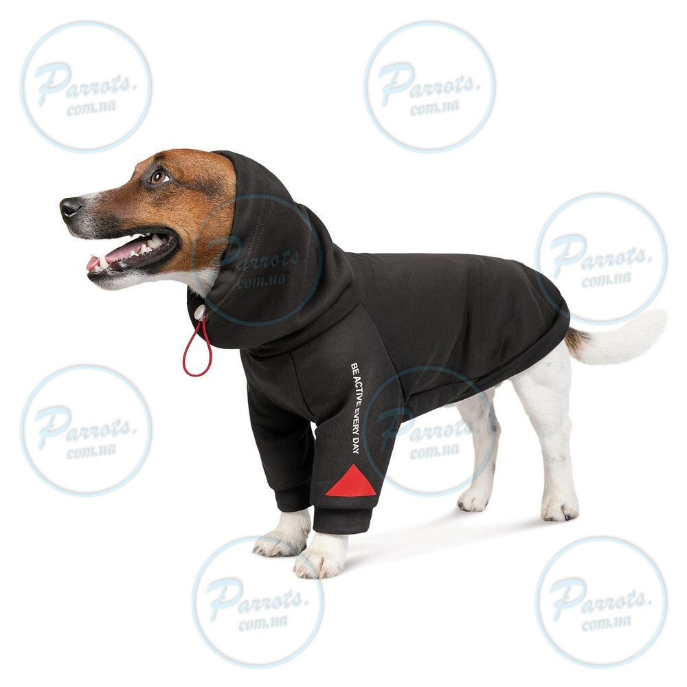 Худі Pet Fashion «Snoodie» для собак, розмір M2, чорний