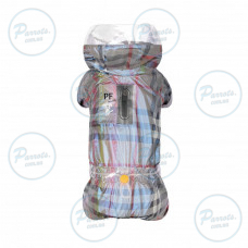 Дощовик Pet Fashion «Fall» для собак, розмір 5XL, сірий