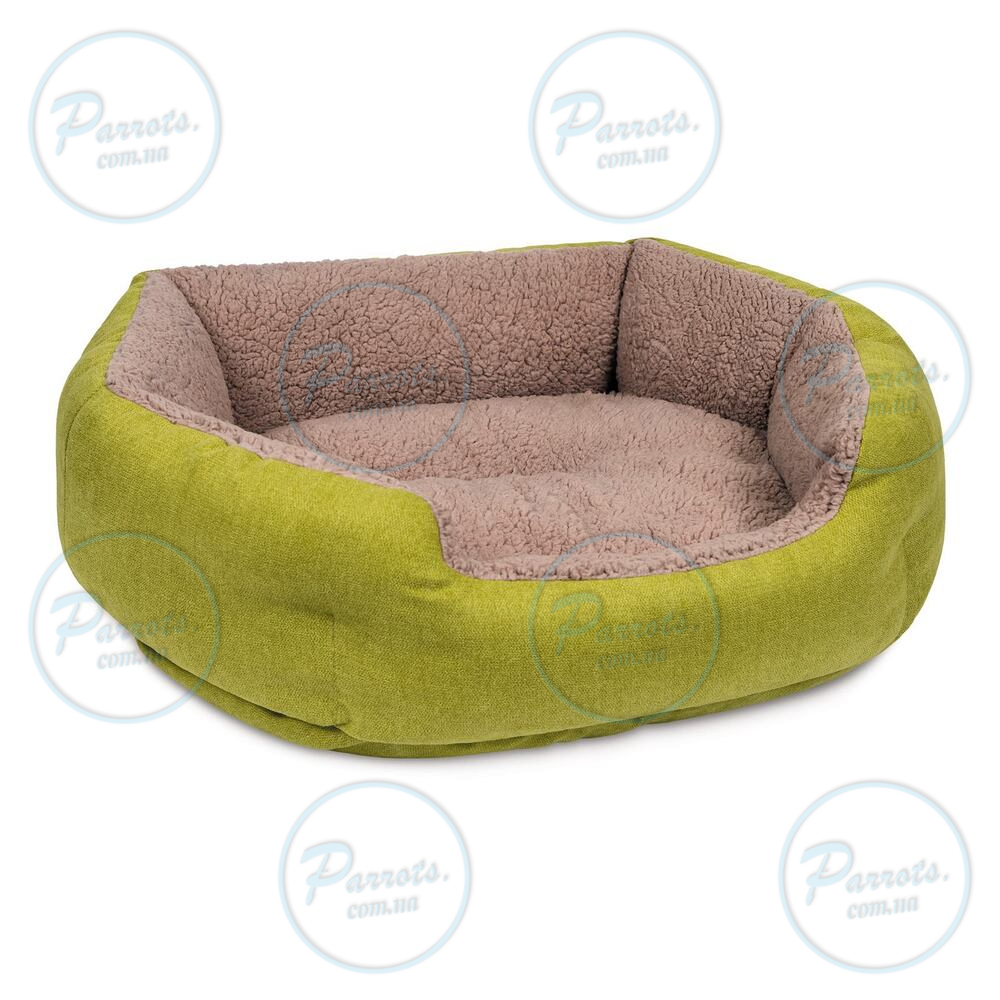 Лежак Pet Fashion «Brig» для собак, 58х48х20 см, лаймовий