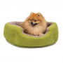 Лежак Pet Fashion «Brig» для собак, 58х48х20 см, лайм