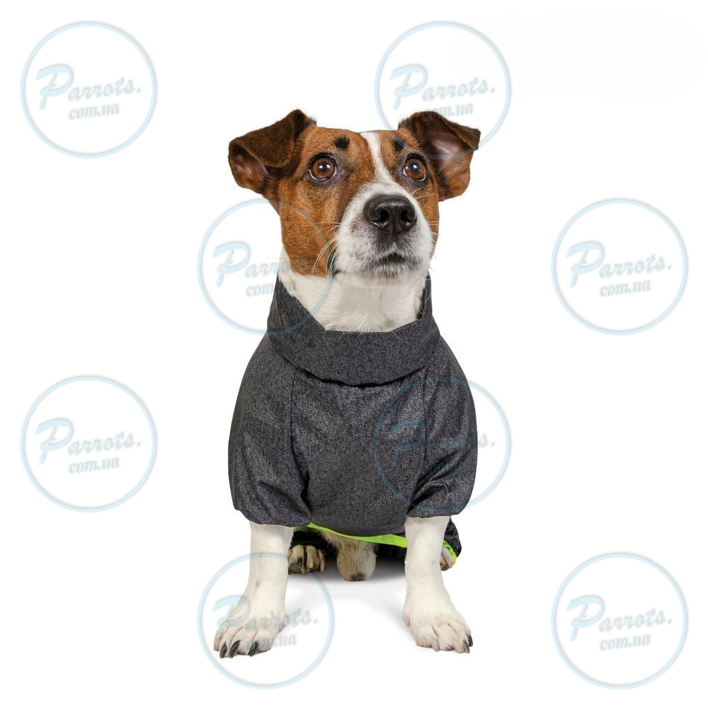 Дощовик Pet Fashion «Rain» для собак, розмір M2, сірий