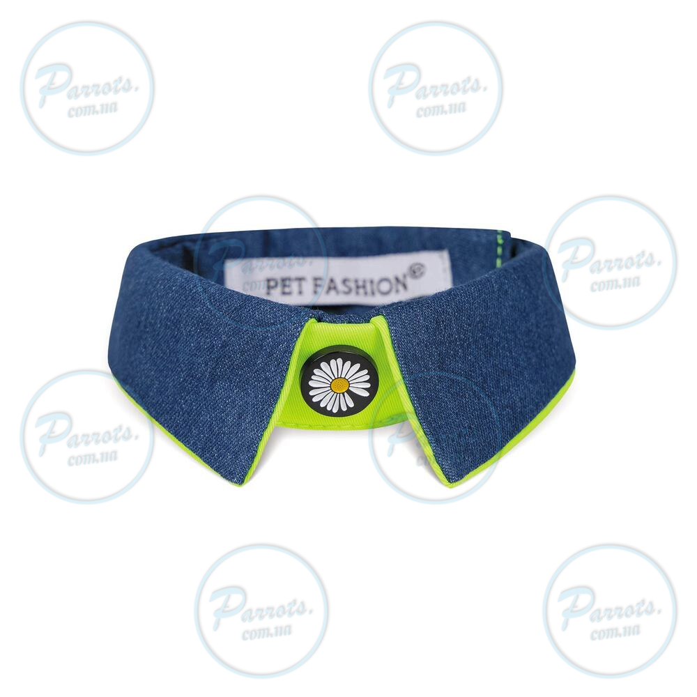 Комірець Pet Fashion «Bright» для собак, розмір S-М, синій