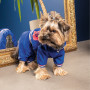 Дощовик Pet Fashion «Silver» для собак, розмір L, синій