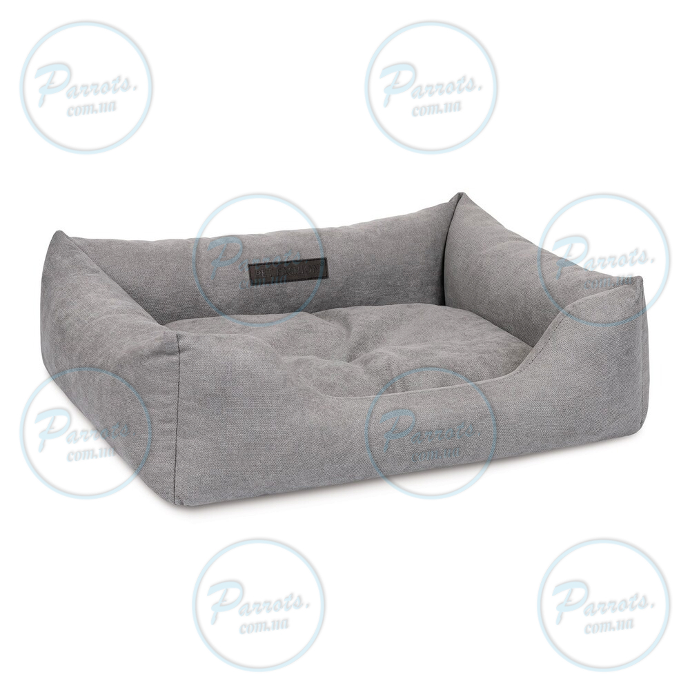 Лежак Pet Fashion Denver для собак, 78х60х20 см, сірий