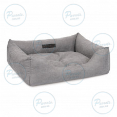 Лежак Pet Fashion Denver для собак, 78х60х20 см, серый