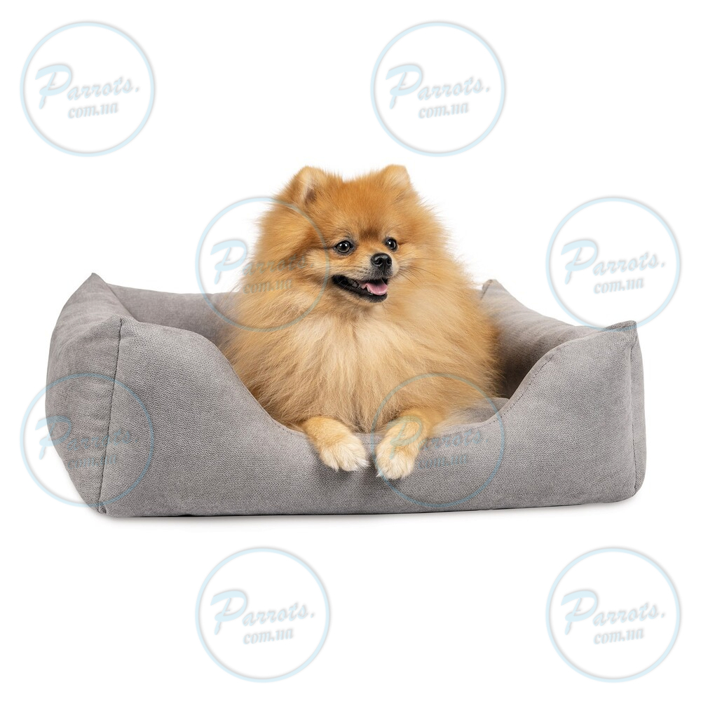 Лежак Pet Fashion Denver для собак, 78х60х20 см, сірий