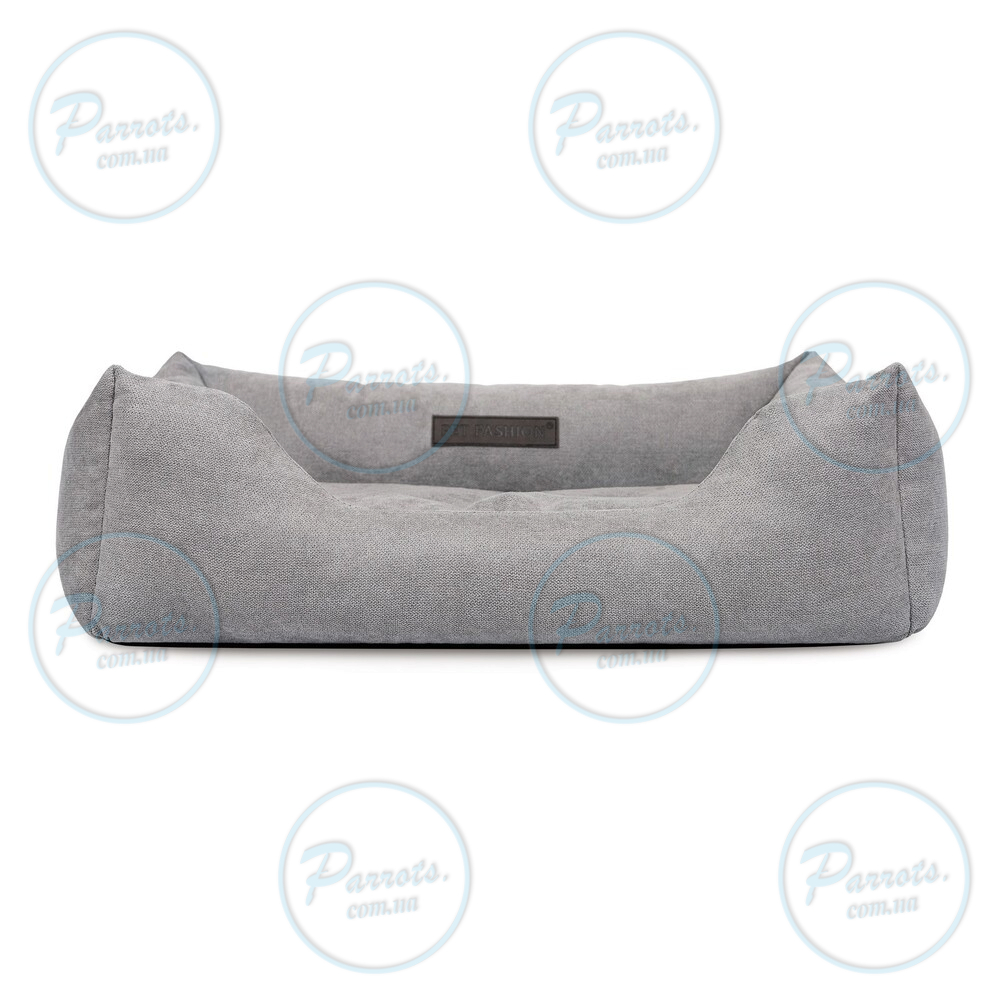 Лежак Pet Fashion Denver для собак, 78х60х20 см, сірий