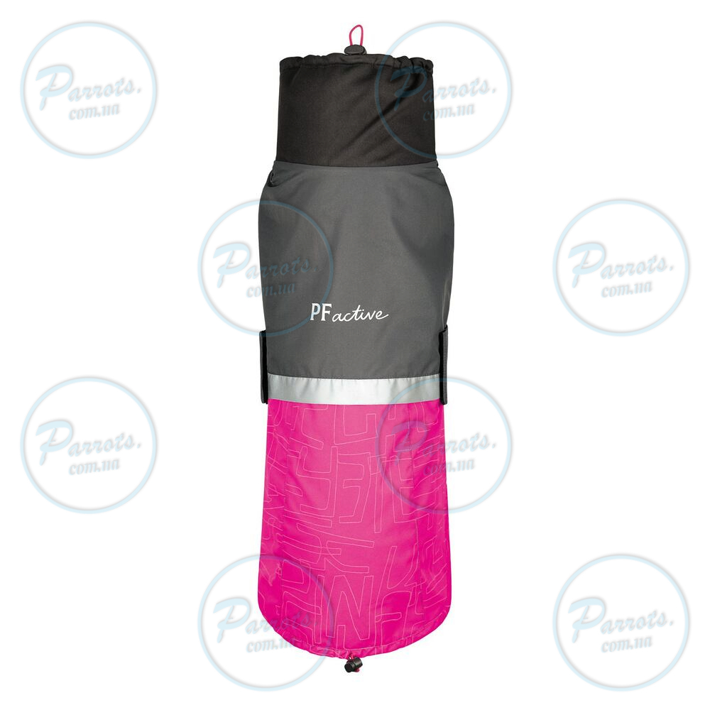 Попона Pet Fashion «Roy» для собак, розмір 5XL, малиново-сірий