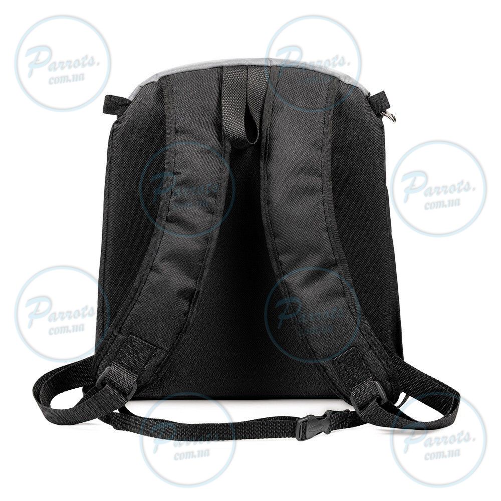 Сумка-переноска Pet Fashion Quadra для собак чорная 38х32х26 см