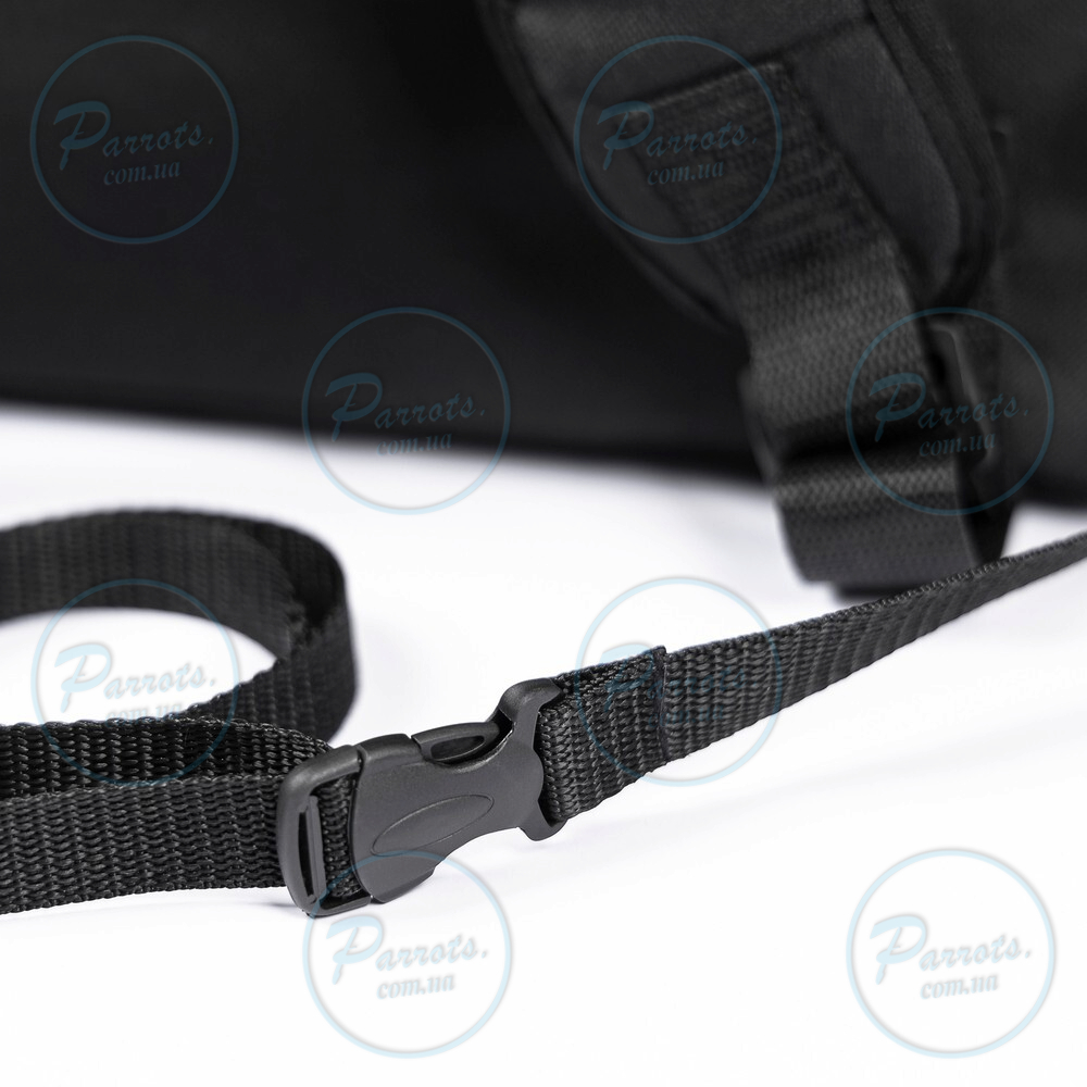 Сумка-переноска Pet Fashion Quadra для собак чорная 38х32х26 см