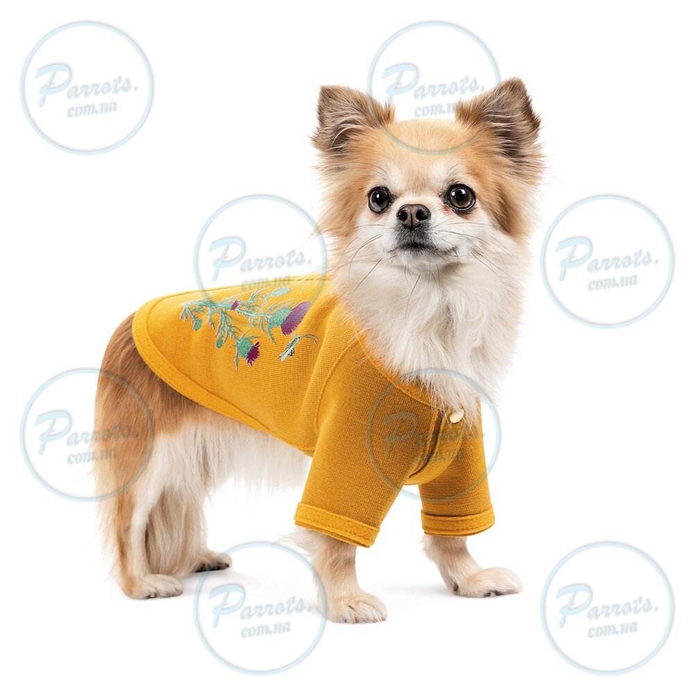 Кардиган Pet Fashion Denis для собак розмір XS2 жовтий