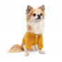 Кардиган Pet Fashion Denis для собак размер XS желтый