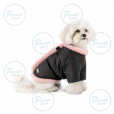 Куртка Pet Fashion Mery для собак черный/розовый ХS2