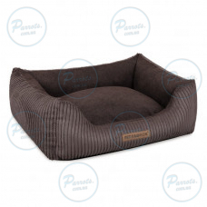 Лежак Pet Fashion DEVID для собак шоколадний 62х50х19 см