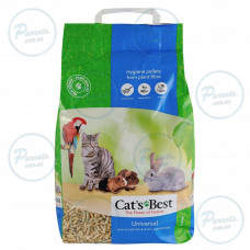 Наповнювач Cat’s Best Universal для домашніх тварин, деревний, 7 л/4 кг