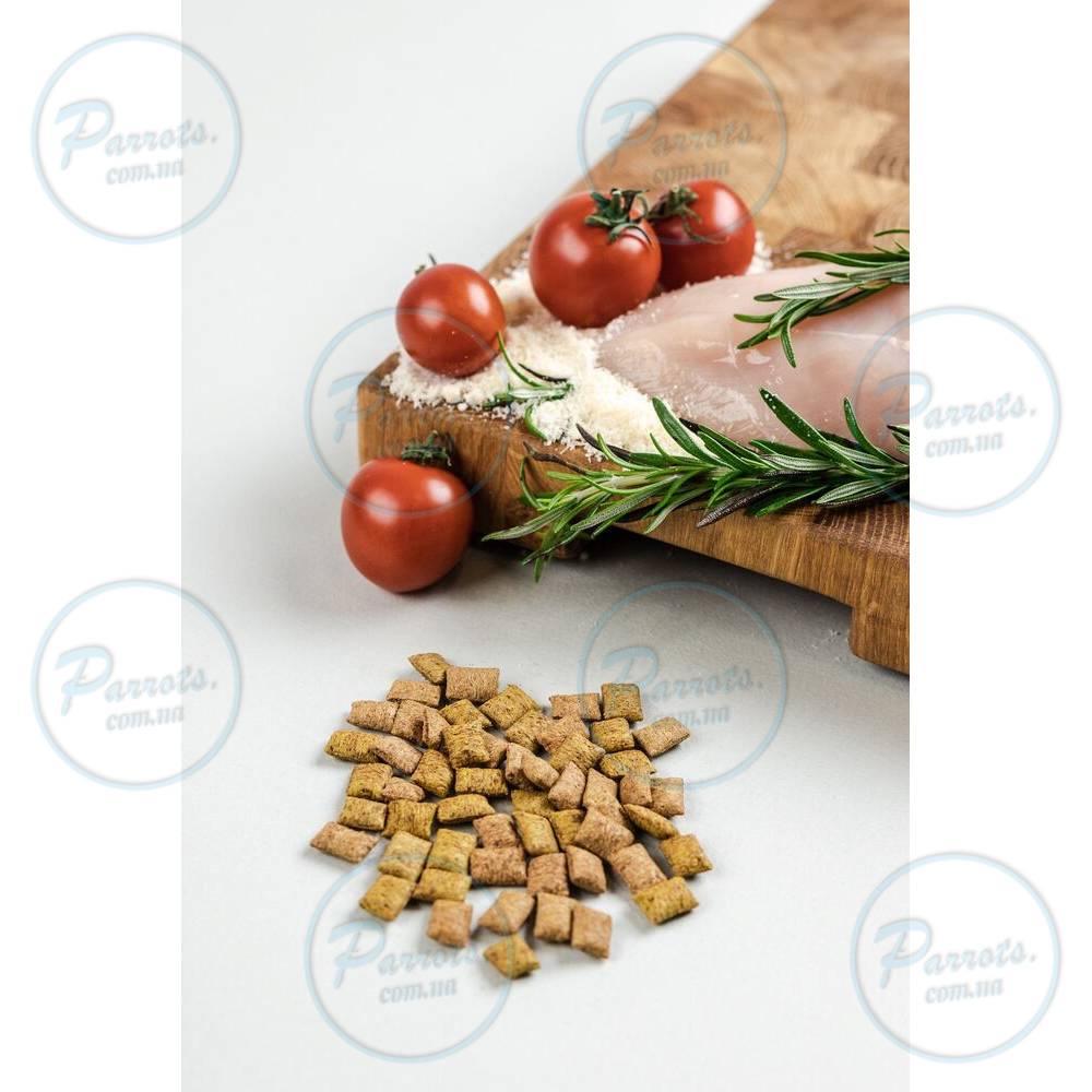 Хрумкі ласощі Savory Snack Подушечки для вибагливих котів, з куркою та сиром, 60 г