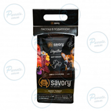 Набір для собак Savory All Breed Steril Turkey 1 кг + ласощі