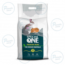 Полнорационный корм TM Special One для декоративных кроликов, шиншилл и морских свинок 10 кг