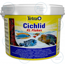 Корм Tetra Cichlid XL Flakes для рыбок цихлид, 1,9 кг (хлопья)