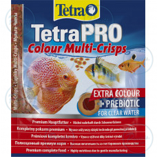 Корм Tetra PRO Colour Multi-Crisps для акваріумних риб, для яскравого забарвлення, 12 г (чіпси)