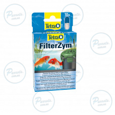 Засіб Tetra Pond Filter Zym для прискорення розвитку природних фільтруючих бактерій у ставку, 10 капсул