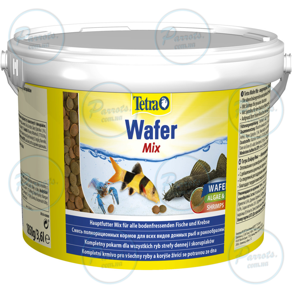 Корм Tetra Wafer Mix для акваріумних донних риб, 1,85 кг (таблетки)