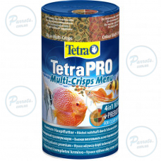 Корм для акваріумних риб TetraPRO Multi-Crisps Menu, 250 мл (чіпси)