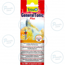 Средство Tetra Medica General Tonic Plus для лечения бактериальных и паразитарных заболеваний у рыб, 20 мл на 500 л