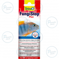 Засіб Tetra Medica Fungi Stop Plus лікарський для боротьби з грибковими та бактеріальними інфекціями у риб, 20 мл на 400 л