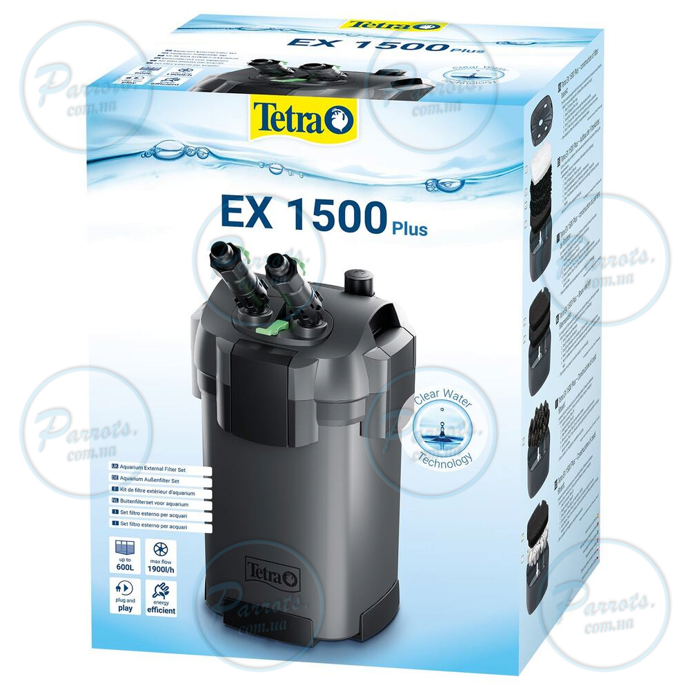 Фільтр Tetra для акваріумів External EX 1500 Plus