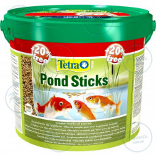 Корм Tetra Pond Sticks для ставкових риб плаваючі гранули 10 л та 2 л