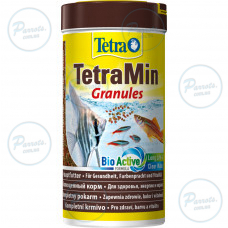 Корм Tetra Min Granules для аквариумных рыбок, 100 г (гранулы)