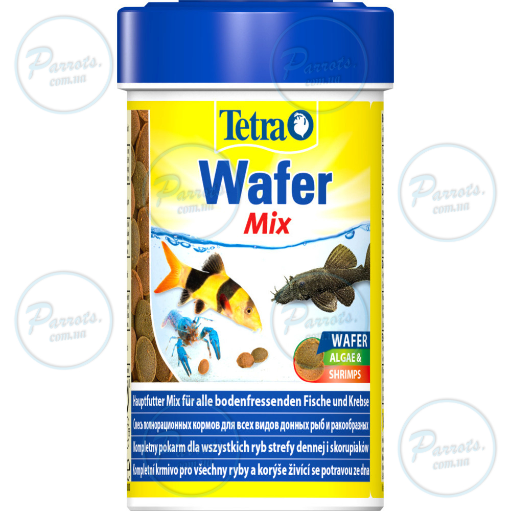 Корм Tetra Wafer Mix для акваріумних донних риб, 48 г (таблетки)