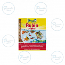 Корм Tetra Rubin Flakes для акваріумних рибок, для забарвлення, 12 г (пластівці)