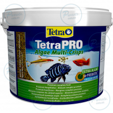 Корм Tetra PRO Algae Multi-Crisps для травоядных рыб, с овощами, 1,9 кг (чипсы)
