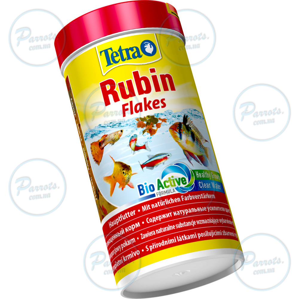 Корм Tetra Rubin Flakes для акваріумних рибок, для забарвлення, 52 г (пластівці)