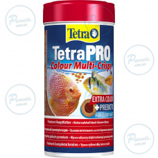Корм Tetra PRO Colour Multi-Crisps для аквариумных рыб, для яркой окраски, 55 г (чипсы)