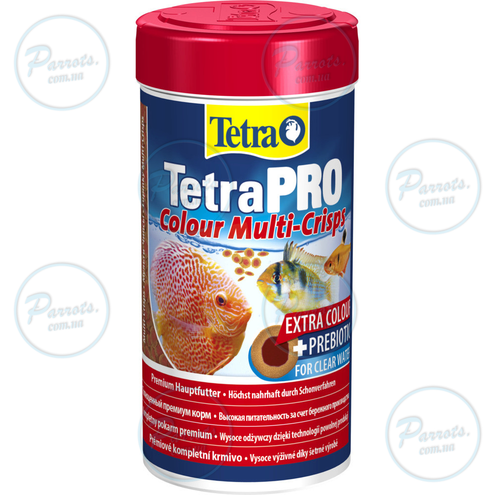 Корм Tetra PRO Colour Multi-Crisps для акваріумних риб, для яскравого забарвлення, 55 г (чіпси)