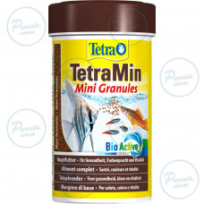Корм Tetra Min Mini Granules для аквариумных рыбок, 45 г (гранулы)