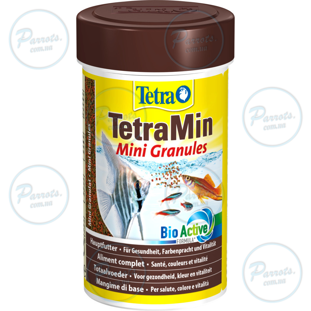 Корм Tetra Min Mini Granules для акваріумних рибок, 45 г (гранули)