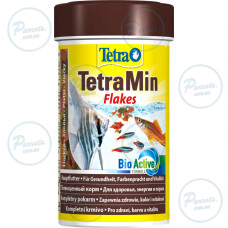 Корм Tetra Min Flakes для акваріумних рибок, 20 г (пластівці)