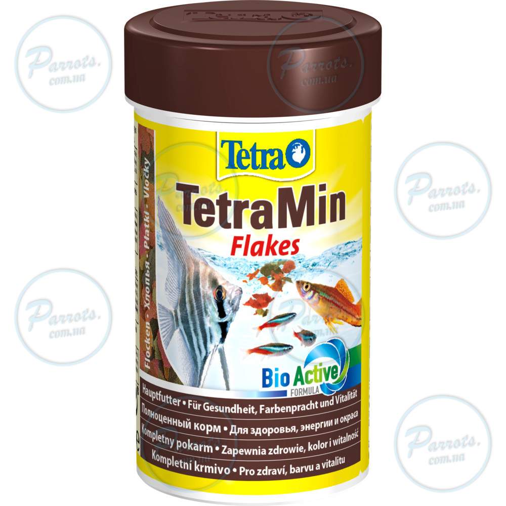 Корм Tetra Min Flakes для акваріумних рибок, 20 г (пластівці)
