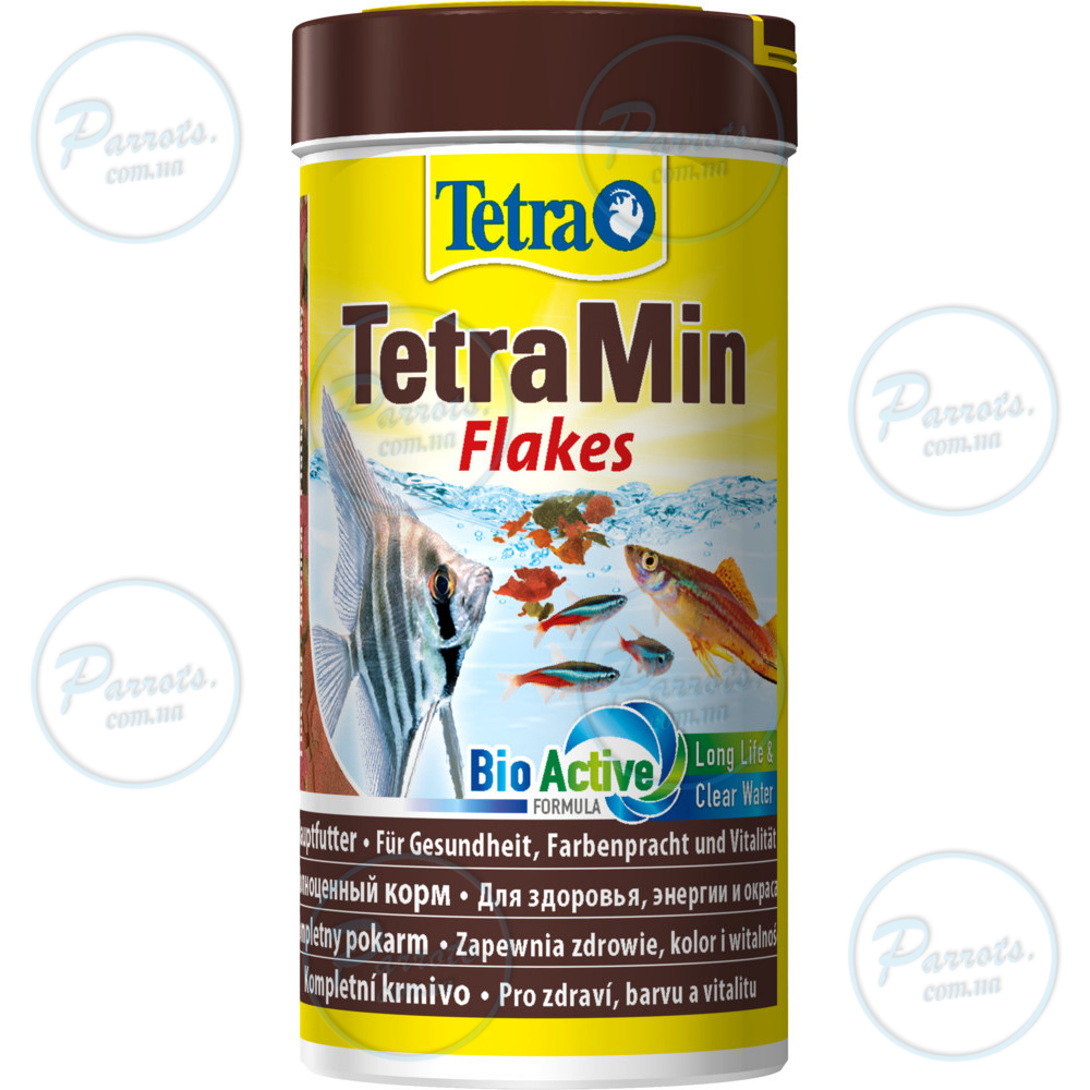 Корм Tetra Min Flakes для акваріумних рибок, 52 г (пластівці)