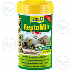 Корм Tetra ReptoMin Baby для черепах, 32 г (палочки)