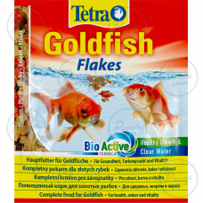 Корм Tetra Goldfish Flakes для золотих рибок, 12 г (пластівці)