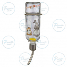 Поилка Trixie Honey & Hopper для грызунов, автоматическая, 250 мл (стекло)