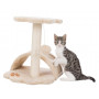 Дряпка Trixie Junior Vitoria для котів, бежева, 36х36х43 см (сизаль/плюш)
