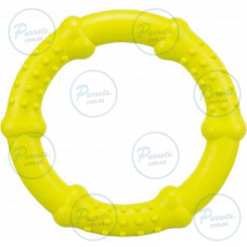 Игрушка Trixie Кольцо литое с выпуклостями для собак, d:16 см (резина)