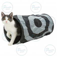 Тоннель Trixie для кошек игровой, текстиль, 25х50 см