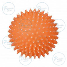 Іграшка Trixie М'яч-їжак фосфоресцентний для собак, d:10 см (вініл)